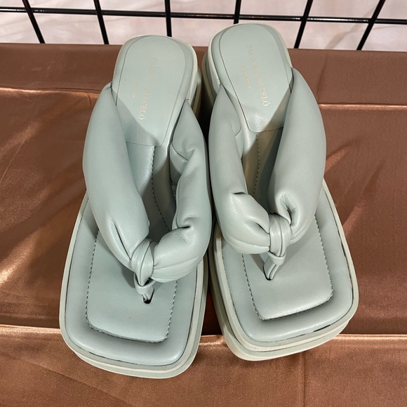 🚚 MOVING SALE Paloma Barcelo Litza Platform Sandals size 38 - Picture 4 of 15